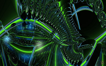 Abstract, Shine, Light, Structure, Form, Neon, Immersion HD wallpaper