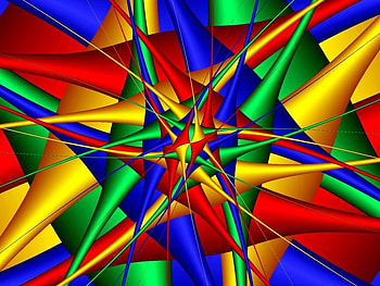 Different Colored Spikes, colors, many, abstract, spikes HD wallpaper