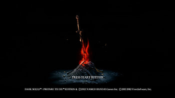 Splash Screen - Dark Bonfire at Dark Souls Nexus - mods and community . HD wallpaper