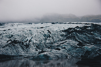 Nature, Ice, Shore, Bank, Iceland, Ice Floes HD wallpaper