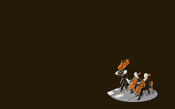 Violins, Vector, Orchestra, Musicians HD wallpaper