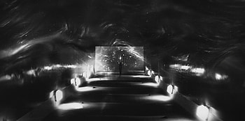 Art, Silhouette, Futurism, Bw, Chb, Space HD wallpaper