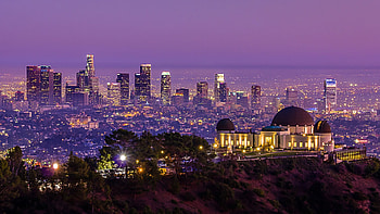 Los Angeles Skyline, Travels, Filming locations HD wallpaper