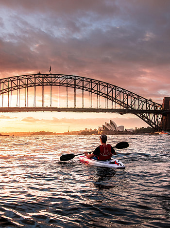Nature, Bridge, Helmet, Rowing HD phone wallpaper