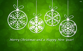 Christmas Decorations, Green, Christmas, Decorations HD wallpaper