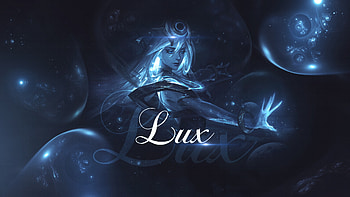 League Of Legends Lux HD wallpaper