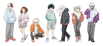 My Hero Academia — UA Squad Streetwear ( Quad ), Anime, My Hero Academia HD wallpaper