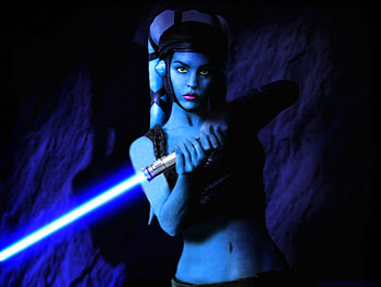 Sexy Alien Chick, jedi, star wars, woman, alien HD wallpaper