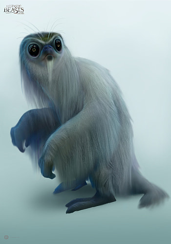 Demiguise, Fantastic Beasts, ArtStation, Creature development HD phone wallpaper