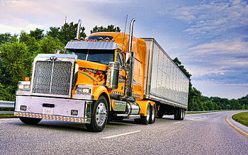 Western Star 4900 EX, , highway, 2021 trucks, LKW, cargo transport, yellow truck, american trucks, Western Star HD wallpaper