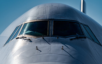 Boeing 747, flight deck, fuselage, passenger aircraft, Boeing, aircraft HD wallpaper