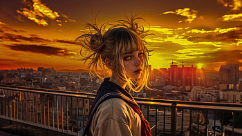 Himiko Toga My Hero Academia, my-hero-academia, himiko-toga, anime, artwork, digital-art, art, artstation, artist HD wallpaper