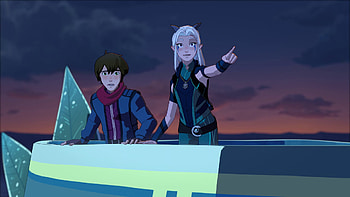Anime Rayla, The Dragon Prince, Callum HD wallpaper