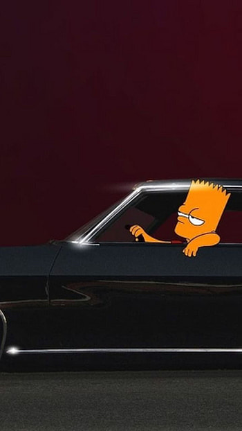 the Bart, green, simpson, dark, parodie, family, human, homer, simpsons HD phone wallpaper