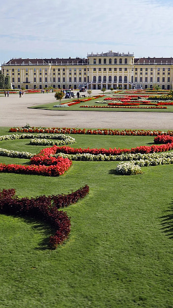 Schonbrunn Palace, Video, Palace, Vienna HD phone wallpaper