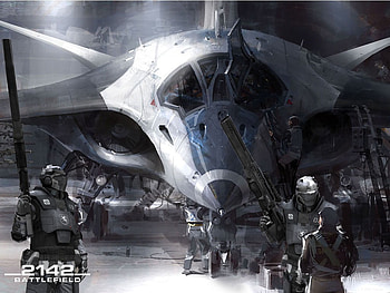 Battlefield 2142 Assault Gunship, munltiplayer shooter, battlefield 2142, online ego shooter, shooter, battlefield, ego shooter, 2142 HD wallpaper