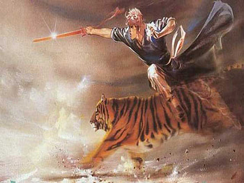 Blood Sword, tiger, jademan, comic, china, male, kung fu HD wallpaper