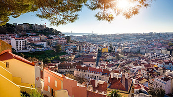 Lisbon , Cool aesthetics, Digital art, High-quality visuals HD wallpaper