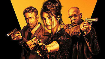 Hitman's Wife's Bodyguard, Anticipated sequel, Exciting trailer, Action-packed HD wallpaper