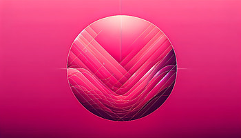 Vibrant Hot Pink Abstract, HOT PINK, Abstract, gradient, circle, pink HD wallpaper