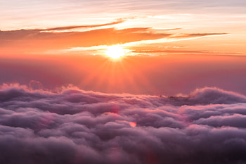 Sunrise Spectrum Clouds , sunrise, clouds, nature HD wallpaper