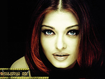 Aishawarya Rai, red, beautiful, people, actress, hair HD wallpaper