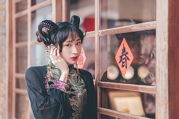 asian, woman HD wallpaper
