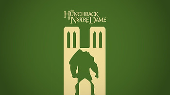 the hunchback of notre dame minimalist monster vector green . HD wallpaper