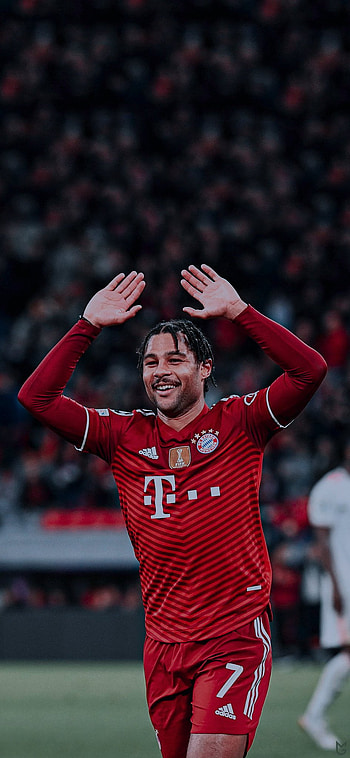 Gnabry, sports uniform, Bayern Munich, football HD phone wallpaper