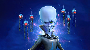 Megamind Movie – Heroic Blue Mastermind, movie, Megamind vs. The Doom Syndicate, Megamind (Megamind) HD wallpaper