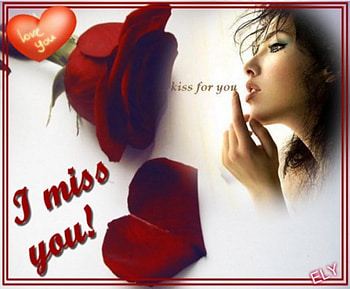 MISSING, thinking, kisses, love HD wallpaper