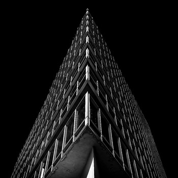 Architecture, Building, Minimalism, Bw, Chb, Angle, Corner HD wallpaper