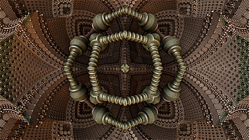 Shine, Light, 3D, Form, Fractal HD wallpaper