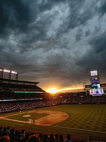 Coors Field, Major League Baseball HD phone wallpaper