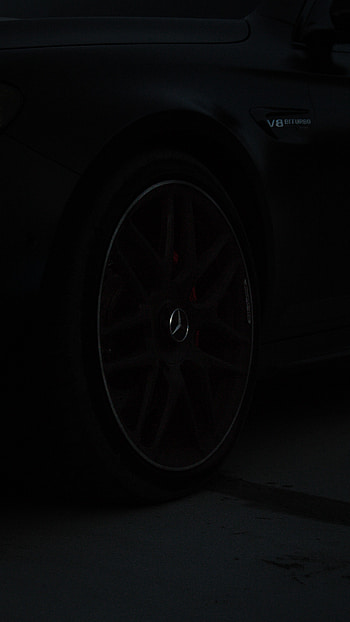 Nature, Dark, Car, Wheel, Mercedes-Benz HD phone wallpaper