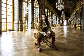 Versailles (2015), louis XIV, man, tv series, george blagden, actor, versailles HD wallpaper