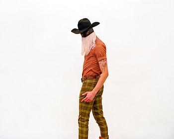 Orville Peck - Gordon Nicolas hoot, Loud and Quiet magazine feature, Captivating ry, Artistic representation HD wallpaper