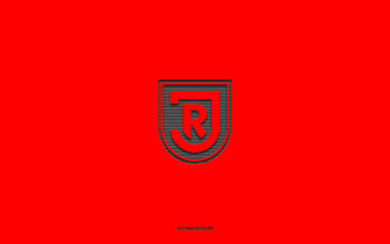 SSV Jahn Regensburg, red background, German football team, SSV Jahn Regensburg emblem, Bundesliga 2, Germany, football, SSV Jahn Regensburg logo HD wallpaper