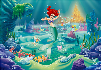 Ariel (The Little Mermaid), Ariel on laptop, Beautiful , Background options HD wallpaper