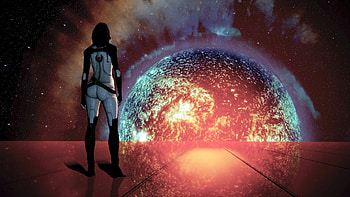 Mass Effect, Planet illustration, Cerberus, Miranda HD wallpaper