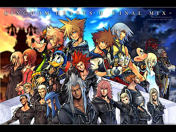Kingdom Hearts II Final Mix, 2, final mix, organization 13, kingdom hearts HD wallpaper