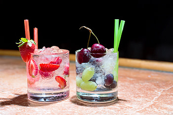 Cocktails, Cocktail, Fruits, Glasses, Drinks, Tube HD wallpaper