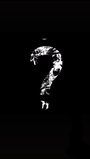 X*XTENTATION ?, rap, music, sad, questionmark HD phone wallpaper