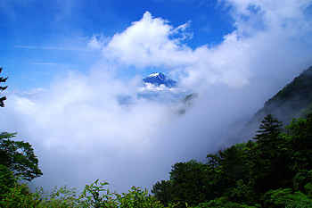 Landscape, Nature, Clouds, Mountain, Vertex, Top, Height HD wallpaper