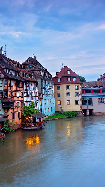 Strasbourg, France, Tourism , Captivating view HD phone wallpaper