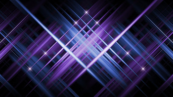 purple, dark background, blue, glow, Star HD wallpaper