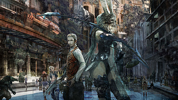 Final Fantasy XII The Zodiac Age, final-fantasy-xII-the-zodiac-age, final-fantasy, games, artwork, artist, digital-art HD wallpaper