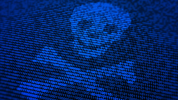 Skull Hacker, skull, computer, hacker HD wallpaper