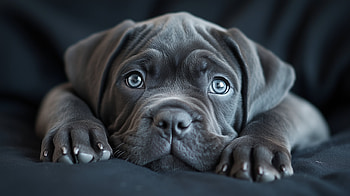 Majestic Cane Corso Puppy : Adorable Eyes, Powerful Charm, Cane Corso, puppy HD wallpaper