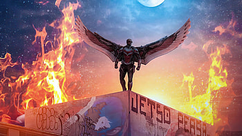 The Falcon And The Winter Soldier Tv Series , the-falcon-and-the-winter-solider, tv-shows HD wallpaper